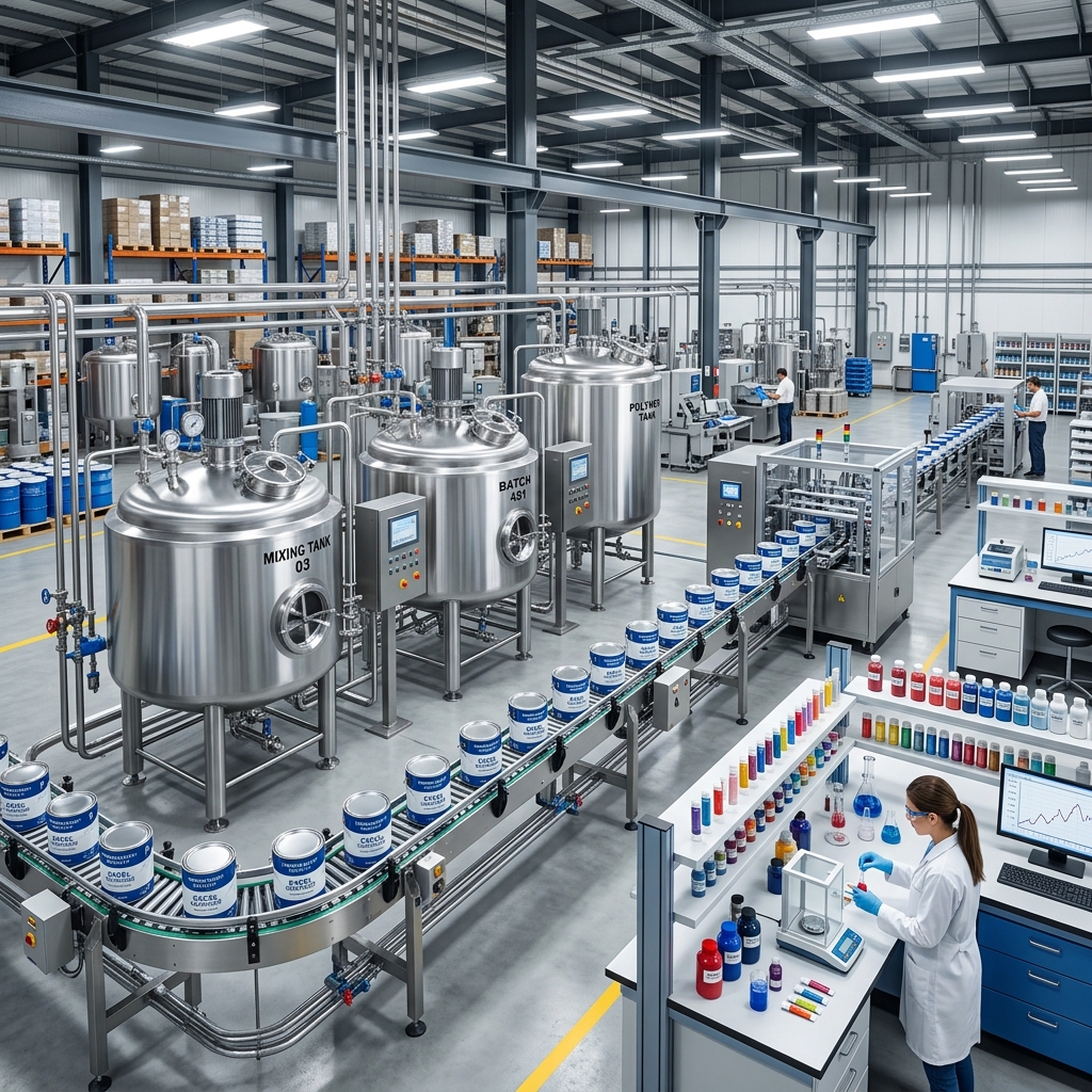 Prabhat Paints Manufacturing Facility